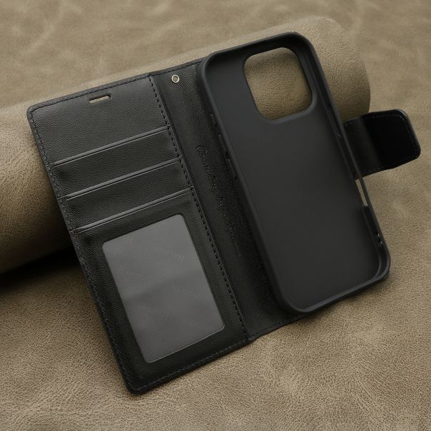 Maska za iPhone 16 Pro (63) BI FOLD HANMAN II crna - EP2906765