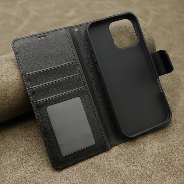 Futrola na preklop Bi fold Hanman II za iPhone 16 Pro Max, crna - F117011