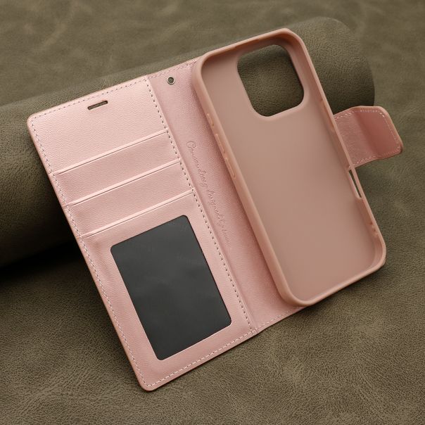 Futrola na preklop Bi fold Hanman II za iPhone 16 Pro, svetlo roze - F117013