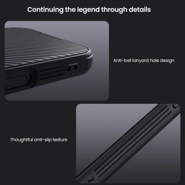 Maska Nillkin Cam shield pro magnetic za iPhone 16 Pro, crna - F117094