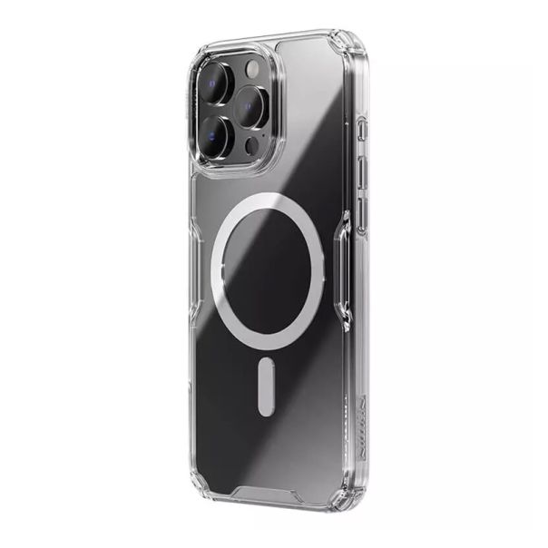 Maska Nillkin nature Pro magnetic za iPhone 16 Pro, bela - F117105