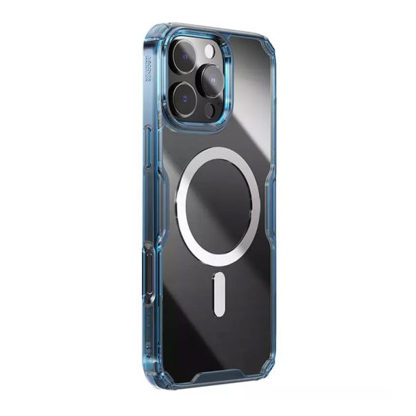 Maska Nillkin nature Pro magnetic za iPhone 16 Pro, plava - F117108