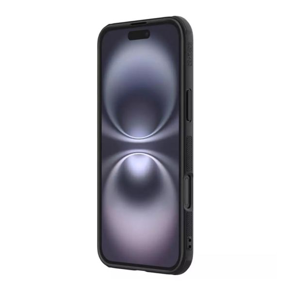 Maska Nillkin super frost Pro magnetic za iPhone 16, crna - F117121