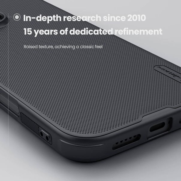 Maska Nillkin super frost Pro magnetic za iPhone 16 Pro Max, crna - F117125