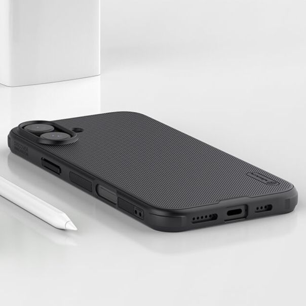 NILLKIN Futrola Super Frost PRO za Iphone 16 Plus, crna - F117130