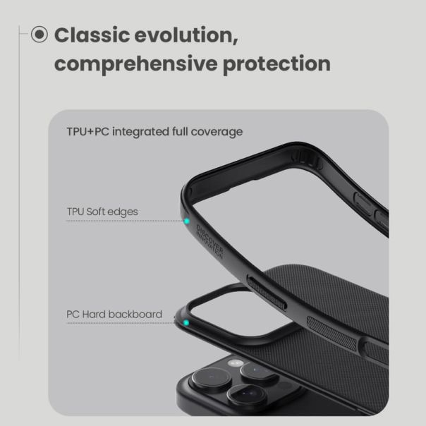 NILLKIN Futrola Super Frost PRO za iPhone 16 Pro, plava - F117135