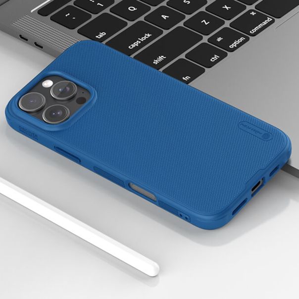 Maska za iPhone 16 Pro (63) NILLKIN Super Frost PRO plava - EP2914113