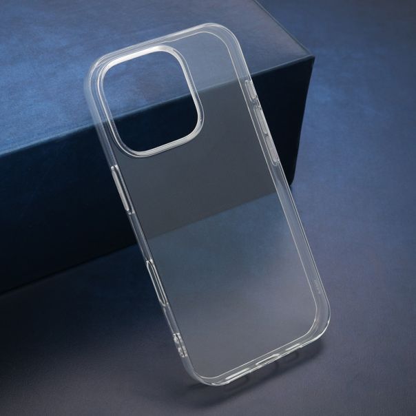 Silikonska maska Clear strong za iPhone 16 Pro, providna - F117138