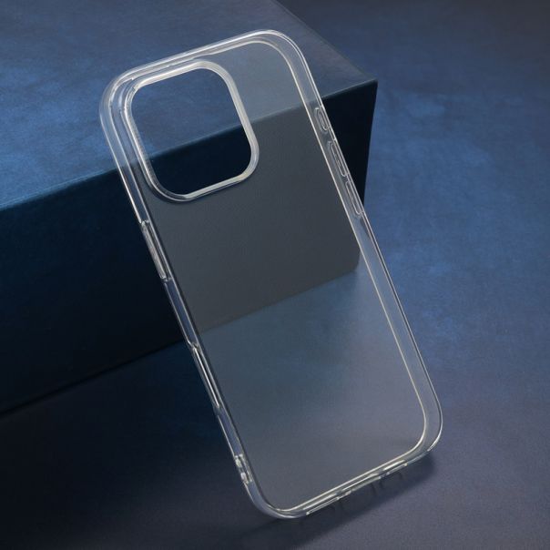 Silikonska maska Clear za iPhone 16 Pro, providna - F117142