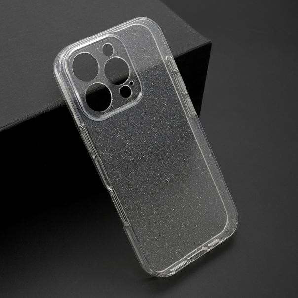 Futrola SPARKLING za iPhone 16 Pro, providna - F117169