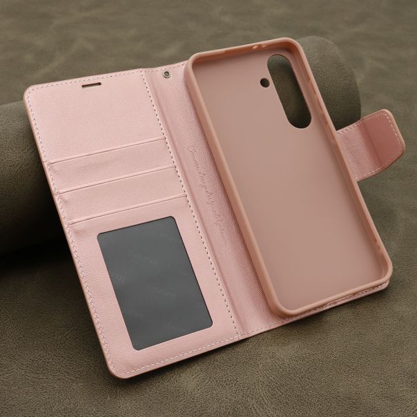 Futrola na preklop Bi Fold Hanman II za Samsung S721B Galaxy S24 FE, svetlo roze - F117212