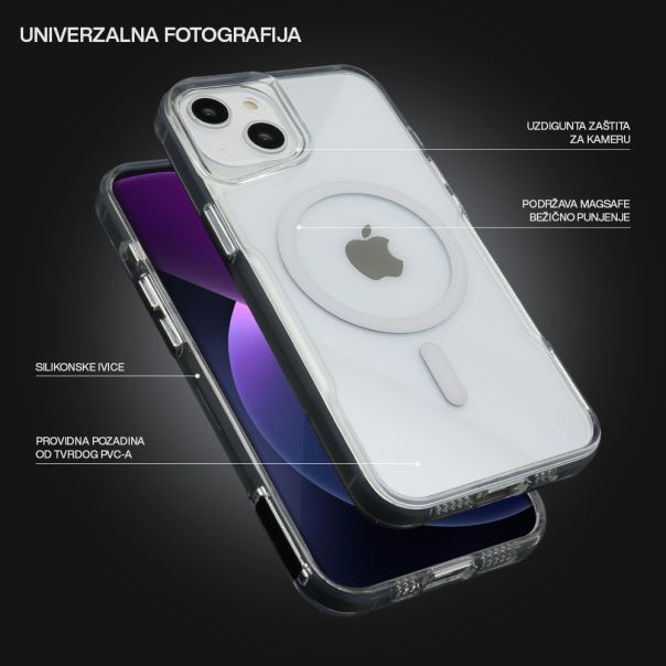 Maska Aura Magsafe za iPhone 14, crvena - F117297