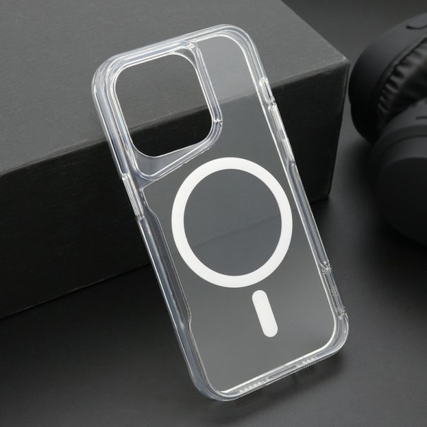 Maska Aura Magsafe za iPhone 14 Pro, bela - F117298