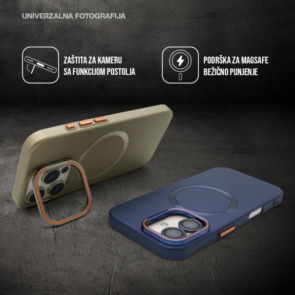 Maska PRO CASES MagSafe za iphone 16, roza - F117815