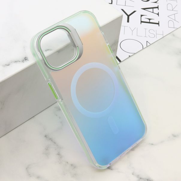 Maska SUNSET MagSafe za iPhone 15, zelena - F117925