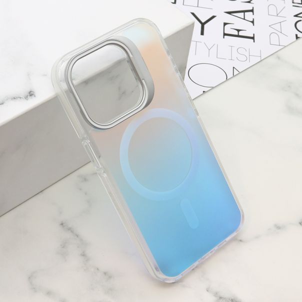 Maska SUNSET MagSafe za iPhone 15 Pro, bela - F117926
