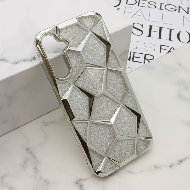 Maska za Samsung Galaxy A15 4G/5G LUXORY srebrna - EP2909009