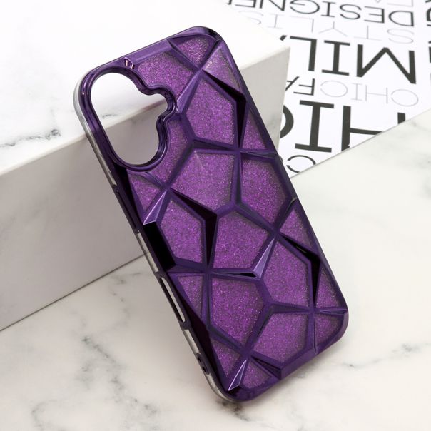 Maska LUXORY za iphone 16, ljubičasta - F118121
