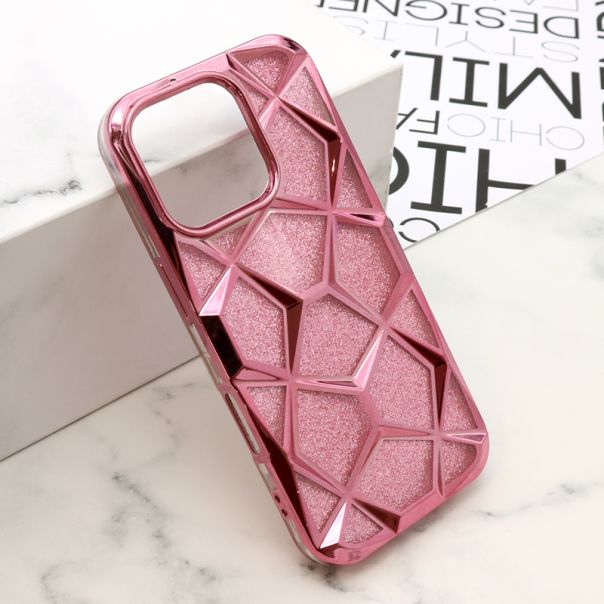 Maska LUXORY za iPhone 16 Pro, roza - F118124
