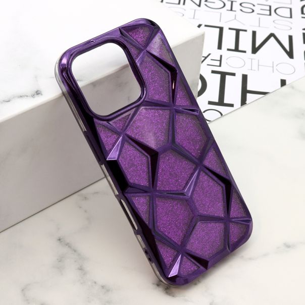 Maska LUXORY za iPhone 16 Pro, ljubičasta - F118126