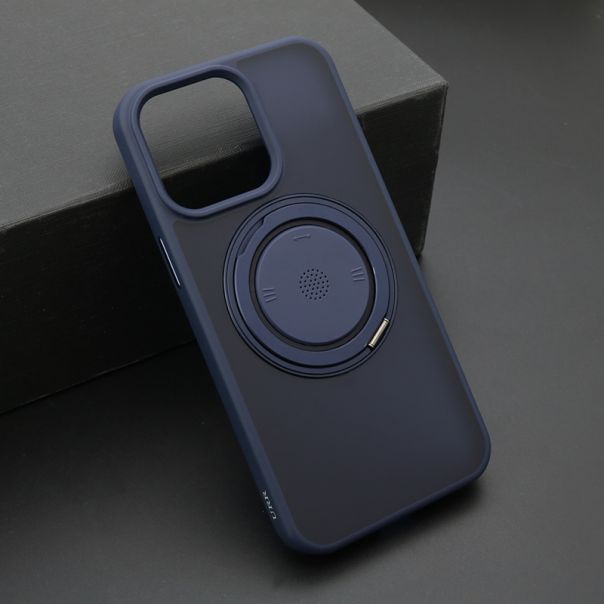 Maska Creative&Inovative Ring za iPhone 15 Pro Max, teget - F118158