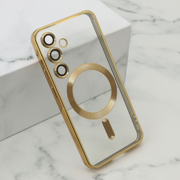 Maska CAMERA PROTECT MagSafe za Samsung S921B Galaxy S24 5G, zlatna - F118168