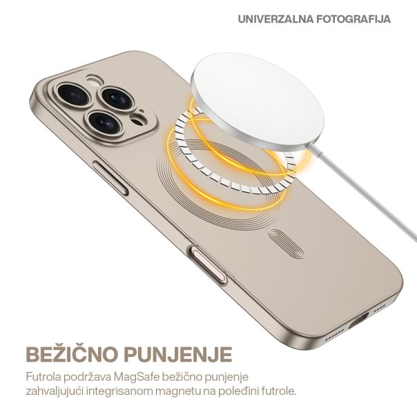 Maska 360 COLOR MagSafe za iPhone 16, crna - F118197