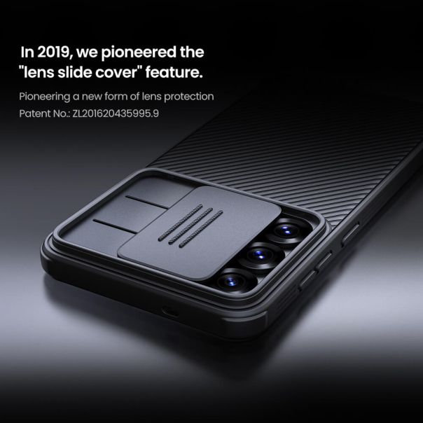 Maska za Samsung Galaxy S25 Plus 5G Nillkin Cam Shield Pro crna - EP2921500