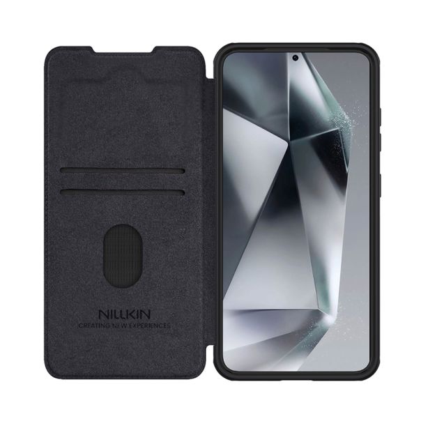 NILLKIN Maska QIN Pro za Samsung S931B Galaxy S25 5G, crna - F118459