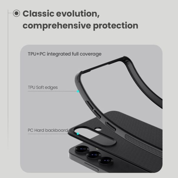 NILLKIN Maska Super Frost PRO MAGNETIC za Samsung S936B Galaxy S25 Plus 5G, crna - F118467