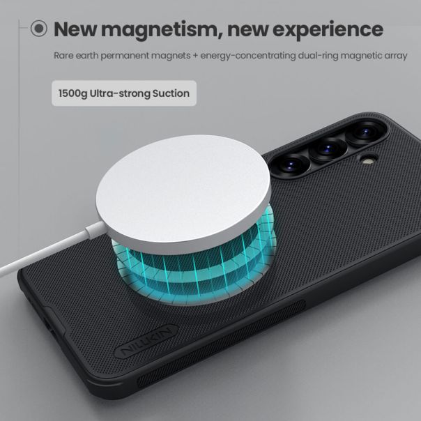 NILLKIN Maska Super Frost PRO MAGNETIC za Samsung S936B Galaxy S25 Plus 5G, crna - F118467