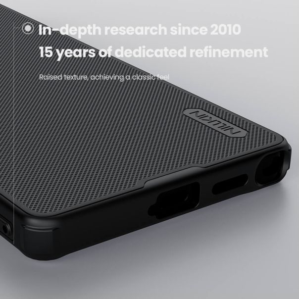 NILLKIN Maska Super Frost PRO MAGNETIC za Samsung S938B Galaxy S25 Ultra 5G, crna - F118469