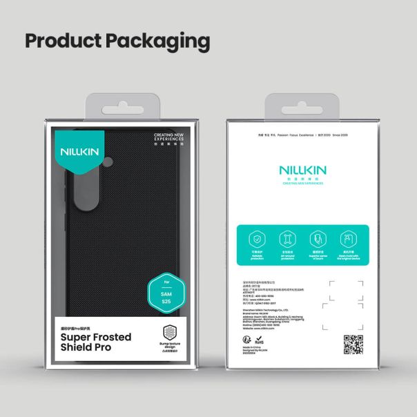Maska za Samsung Galaxy S25 5G NILLKIN Super Frost PRO plava - F118472