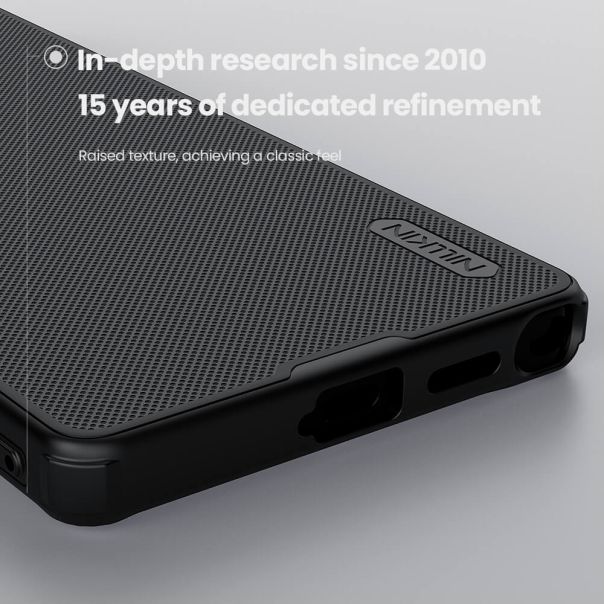 NILLKIN Maska Super Frost za Samsung S938B Galaxy S25 Ultra 5G, crna - F118481