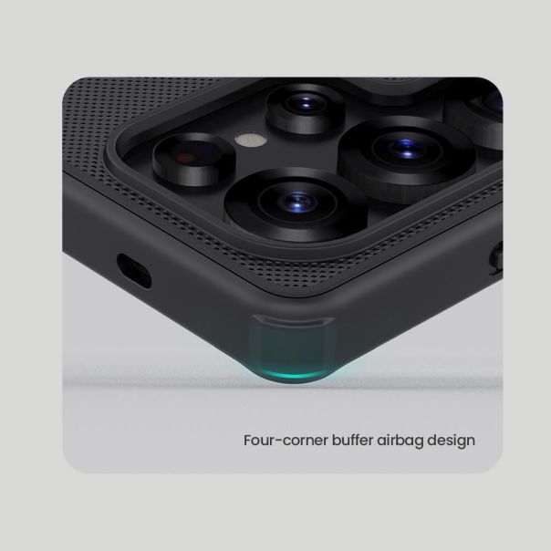 NILLKIN Maska Super Frost za Samsung S938B Galaxy S25 Ultra 5G, crna - F118481