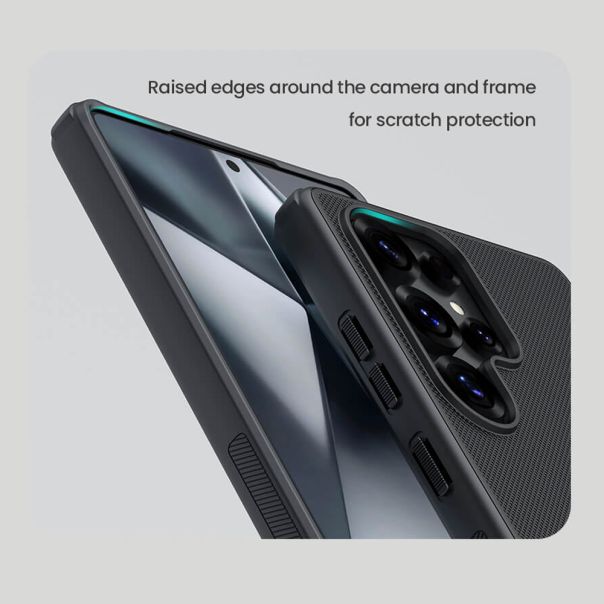 NILLKIN Maska Super Frost za Samsung S938B Galaxy S25 Ultra 5G, crna - F118481