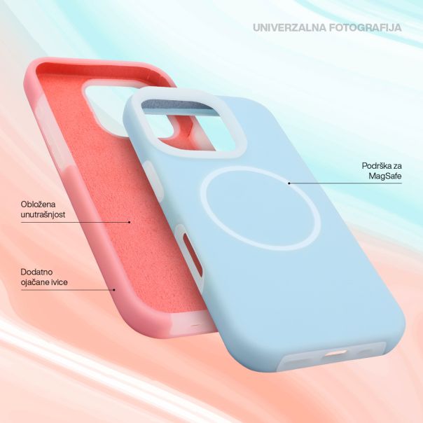Maska PASTEL COLOR MagSafe za Samsung S938B Galaxy S25 Ultra 5G, siva - F118540