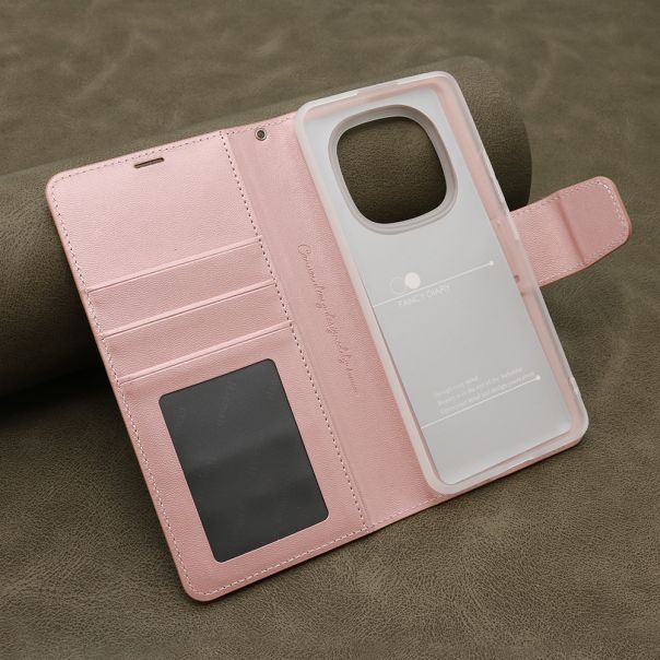 Futrola BI FOLD HANMAN II za Xiaomi Redmi Note 14 Pro Plus 5G, roza - F118621