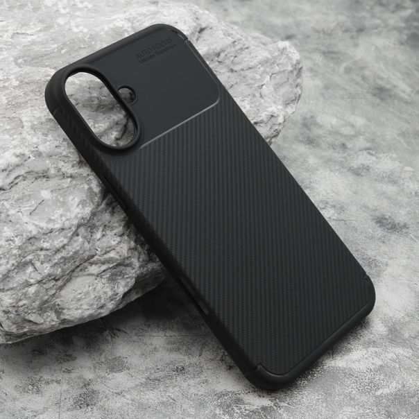 Futrola Carbon za iPhone 16 Plus, crna - F118625