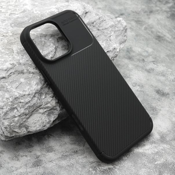 Futrola Carbon za iPhone 16 Pro Max, crna - F118627