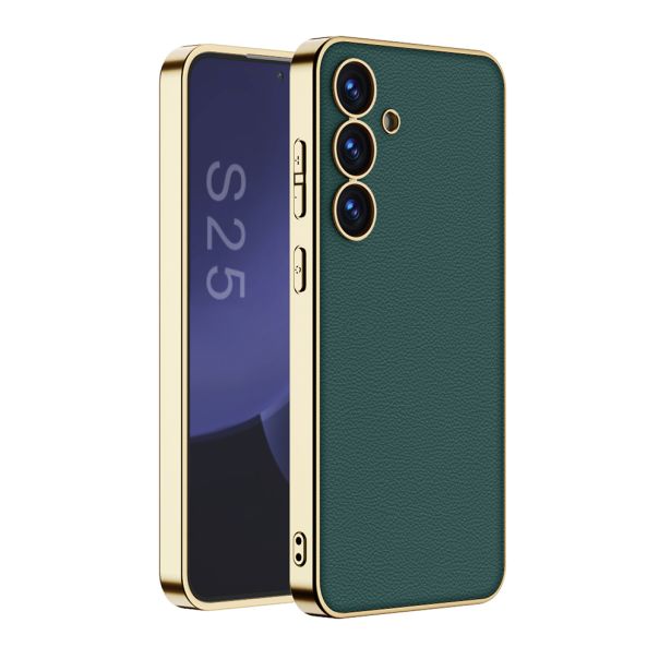 Maska S GOLD LINE za Samsung S931B Galaxy S25 5G, zelena - F118928