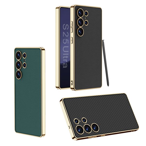 Maska S GOLD LINE za Samsung S938B Galaxy S25 Ultra 5G, crna - F118930