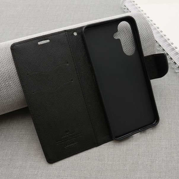Maska BI FOLD MERCURY za Samsung A566B Galaxy A56 5G, crna - F119036