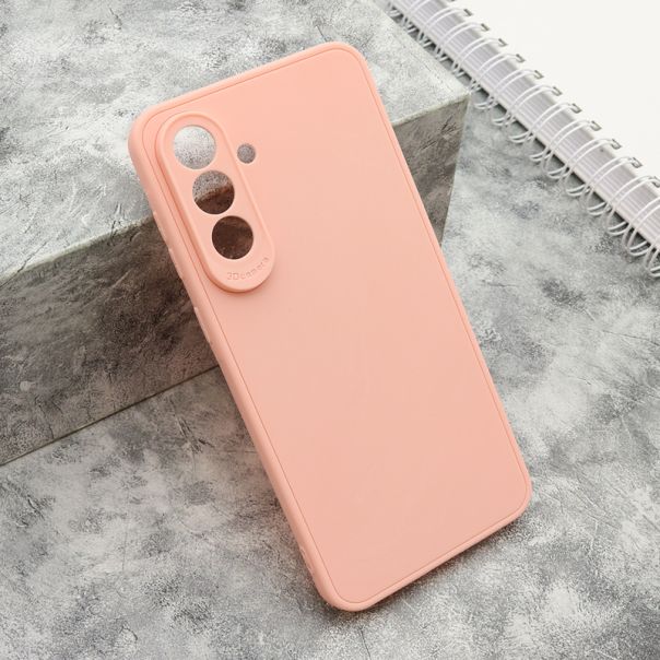 Maska Soft 3D camera za Samsung A566B Galaxy A56 5G, roza - F119077