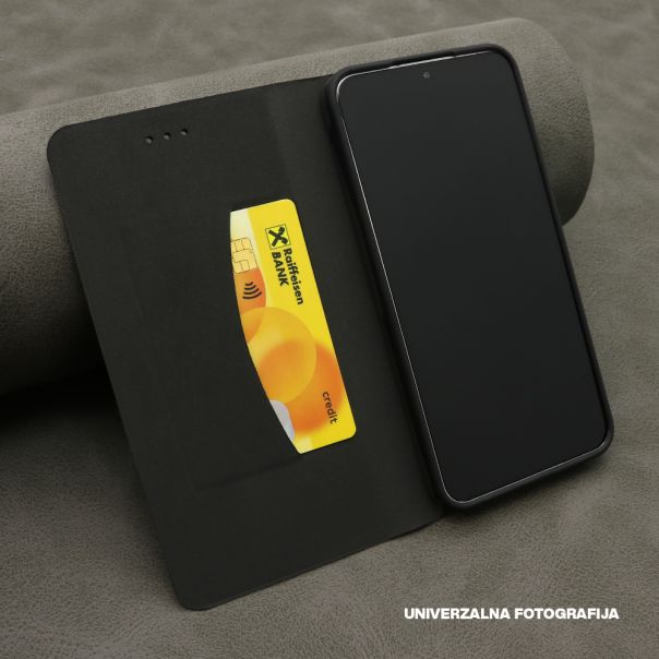 Maska BI FOLD IHAVE PRIME STYLE za Xiaomi Redmi Note 13 Pro 4G, crna - F119120