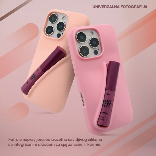 Futrola LIPSTICK za iPhone 15 Pro Max, roza - F119175