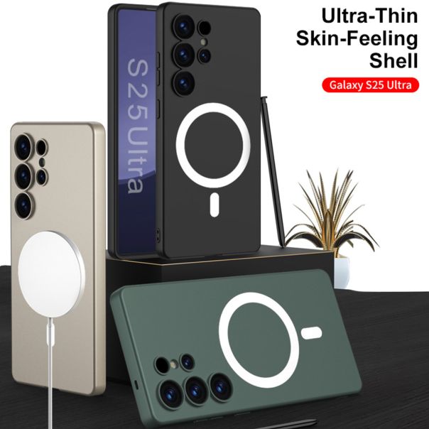 Maska STYLISH MAGSAFE II za Samsung S938B Galaxy S25 Ultra 5G, zelena - F119218