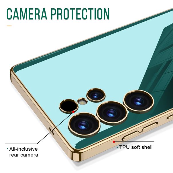 Maska S MIRROR za Samsung S938B Galaxy S25 Ultra 5G, zelena - F119221