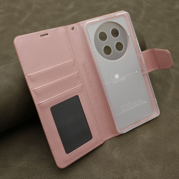 Maska BI FOLD HANMAN II za Honor Magic 7 lite, svetlo roza - F119432