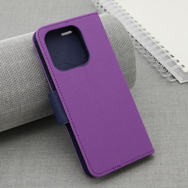 Maska BI FOLD MERCURY za Honor X8c, ljubičasta - F119446